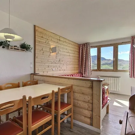 6 Pers, Terrasse Sud-ouest Au Rez-de-pistes *