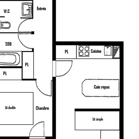 Apartamento 6 Pers, Terrasse Sud-ouest Au Rez-de-pistes - Fr-1-455-110 *