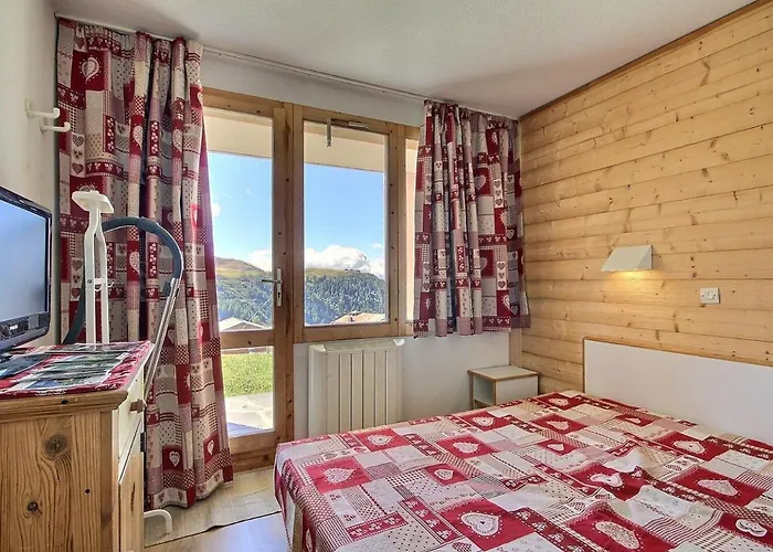 6 Pers, Terrasse Sud-ouest Au Rez-de-pistes - Fr-1-455-110 La Plagne